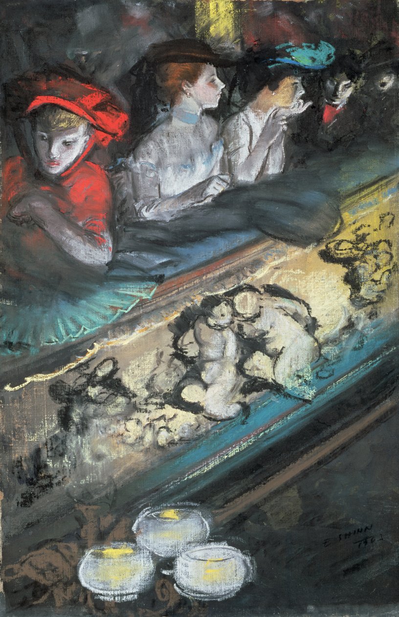 包装盒内 作者 Everett Shinn