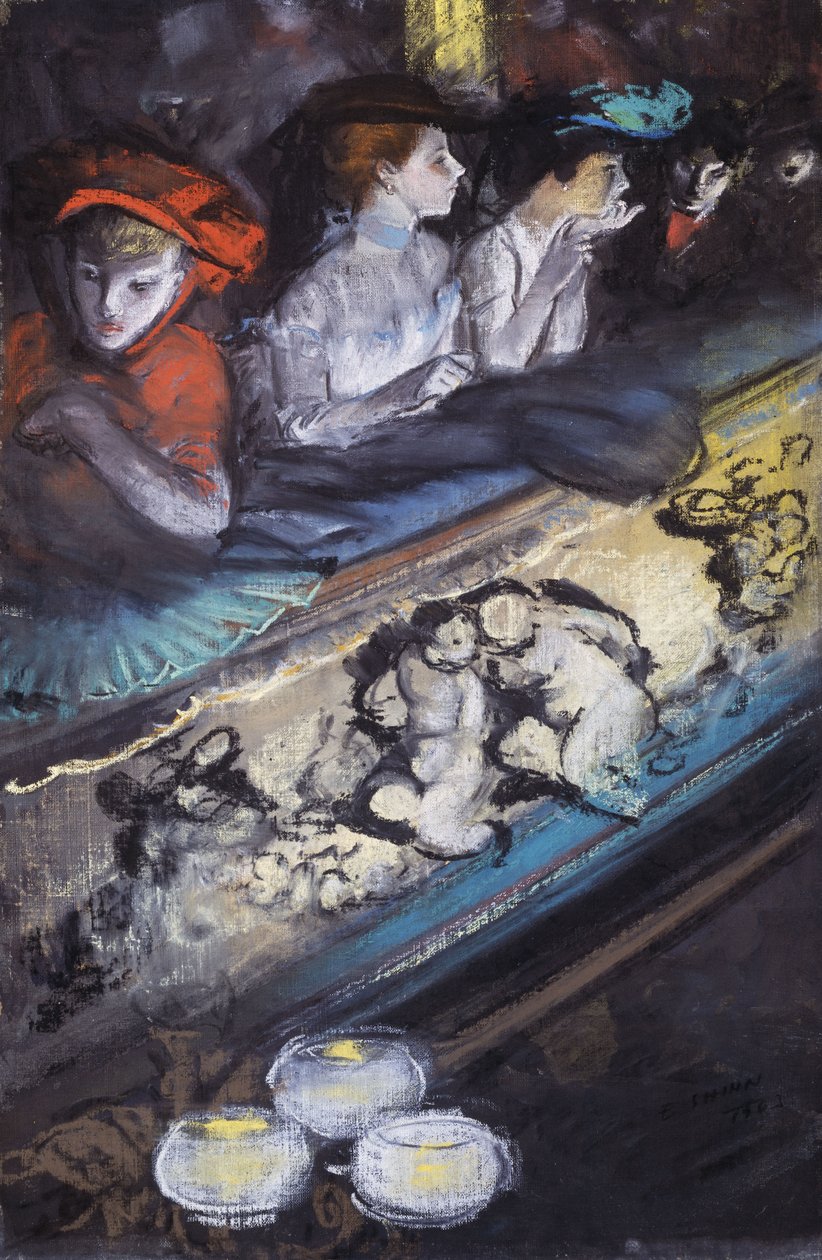 在大厅 作者 Everett Shinn