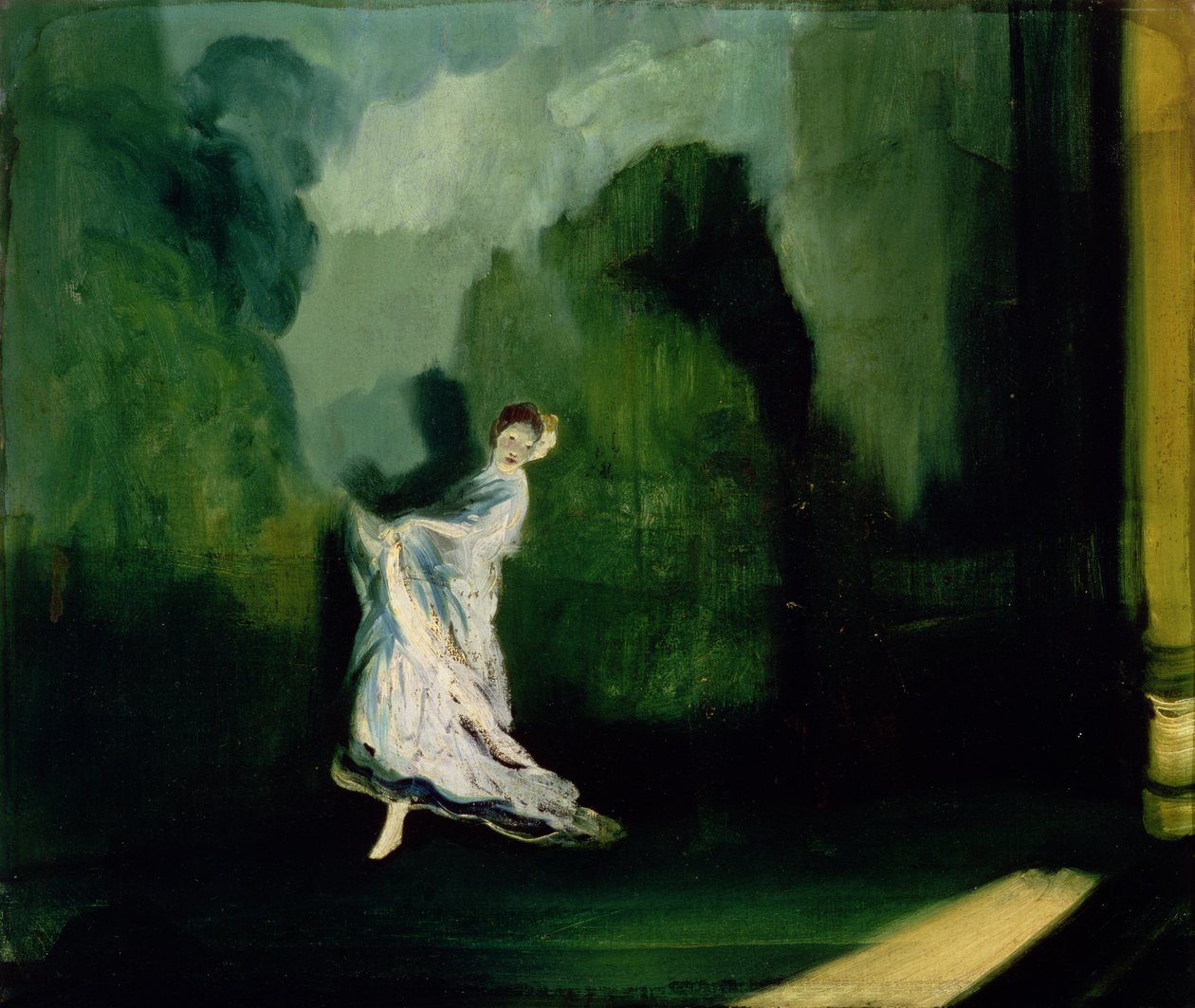 基思的联合广场，约 1903-06 年（布面油画） 作者 Everett Shinn