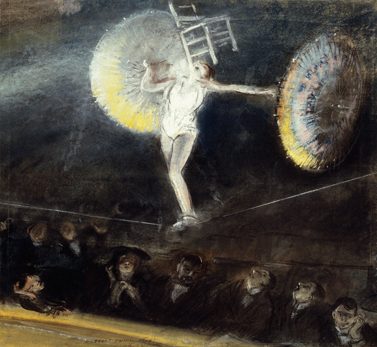 走钢丝的人 作者 Everett Shinn