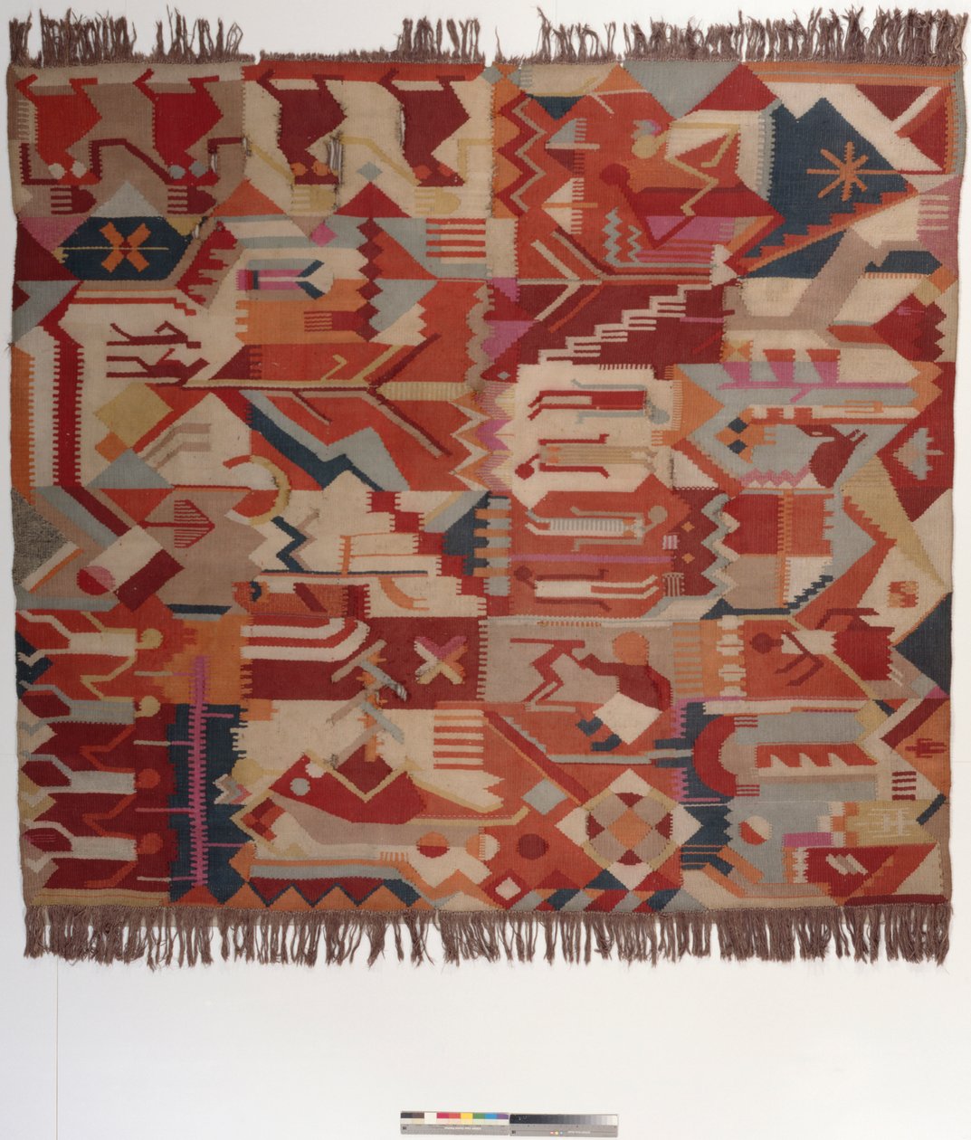 图案地毯，1923-24（纺织品） 作者 埃瓦尔德·杜尔伯格
