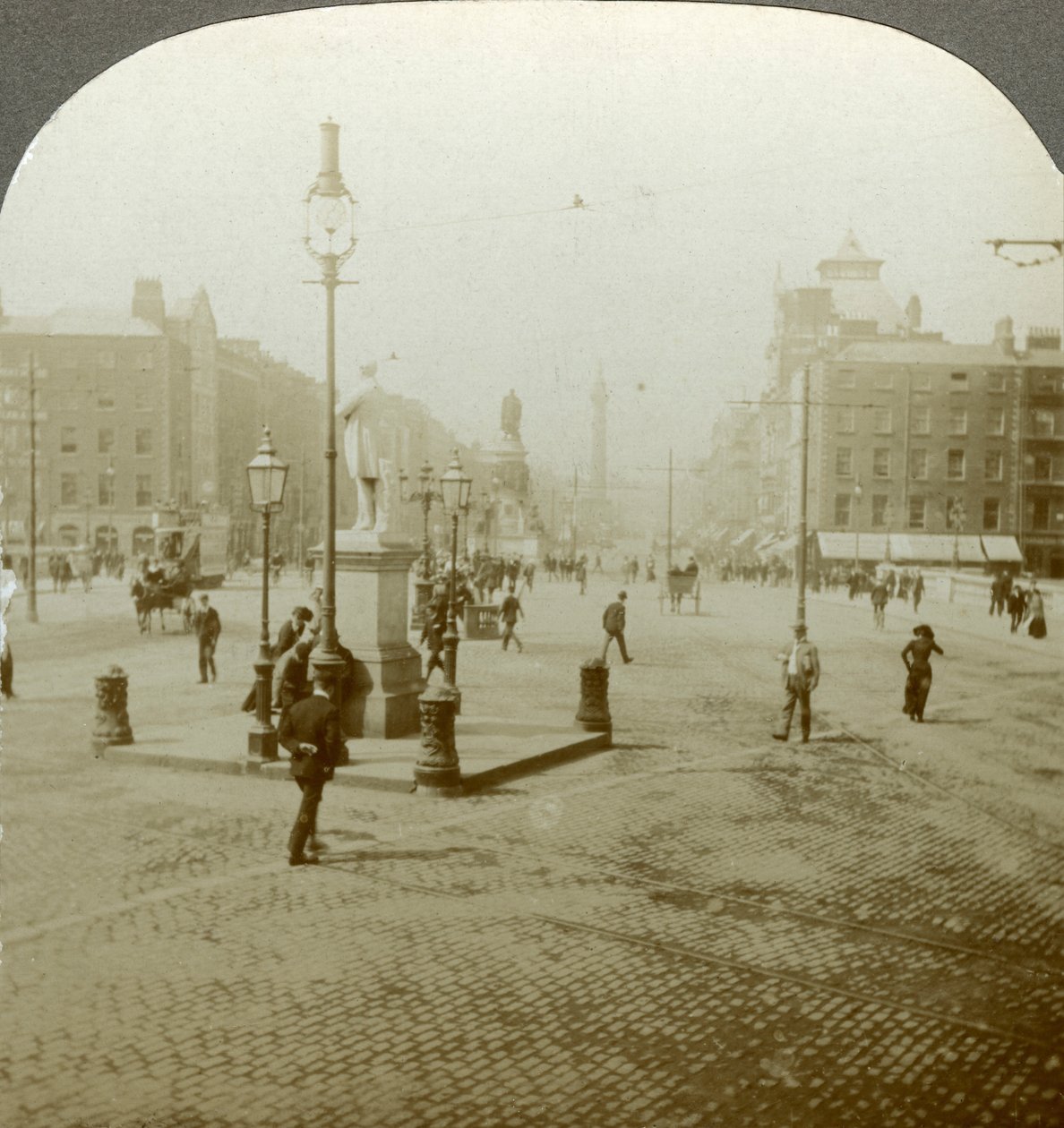 Sackville Street，都柏林，爱尔兰。 作者 精益立体视镜之旅