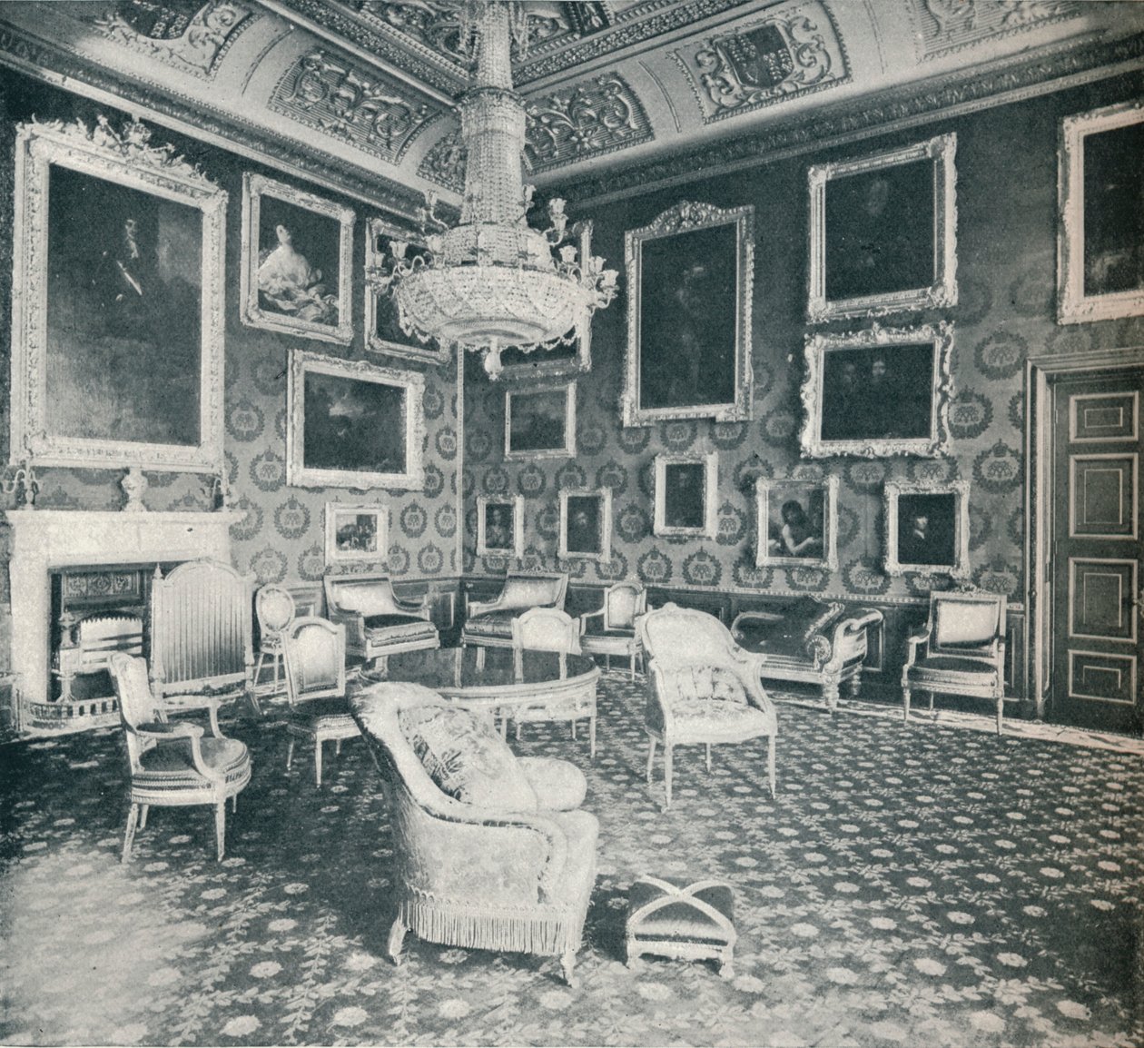 温莎城堡会议厅，c1899，1901年 作者 艾尔（Eyre）和Spottiswoode