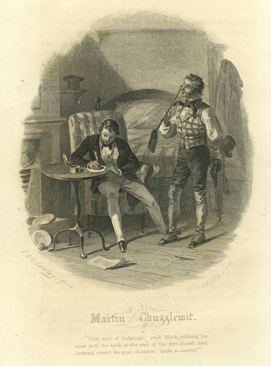 Martin Chuzzlewit：Mark Tapley和Martin Chuzzlewit 作者 FOC和McRae，C。John Darley