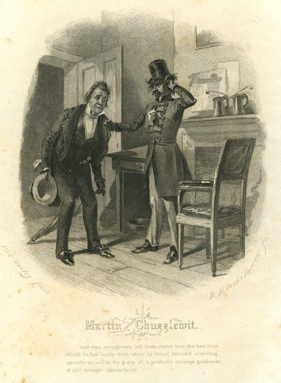 Martin Chuzzlewit：Pecksniff先生 作者 FOC和McRae，C。John Darley