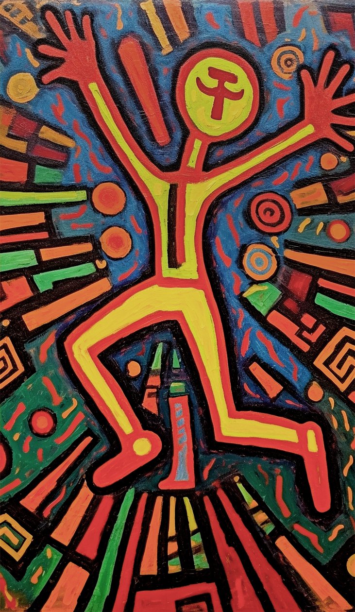 土生土长的具象绘画，按需出售的天真无邪的有框墙面艺术印刷品 作者 法赫塔利·阿卜杜勒拉希姆