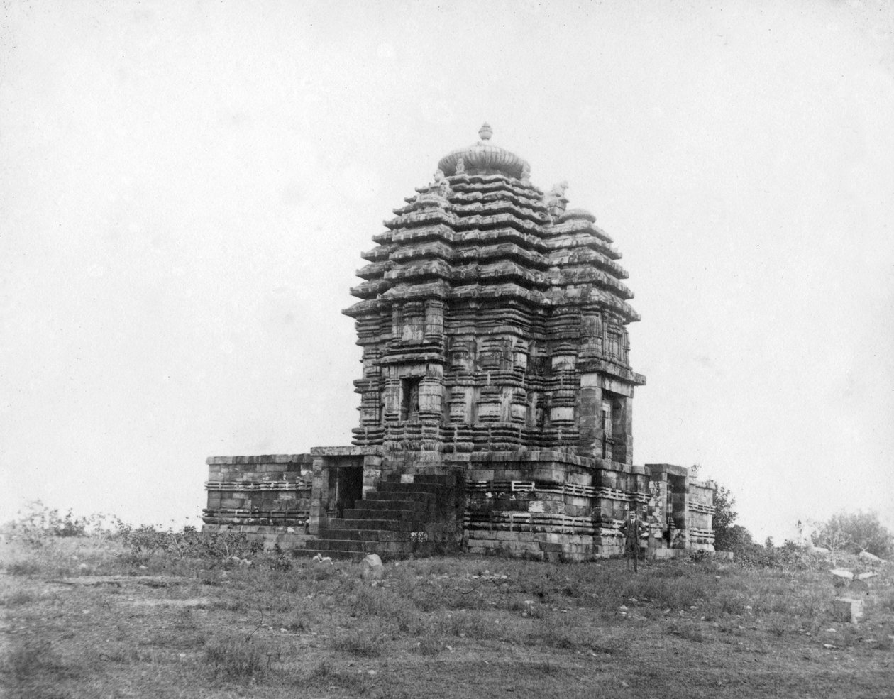 1905-1906年，印度奥里萨邦布巴内斯瓦尔的Lingaraj寺 作者 彼得斯