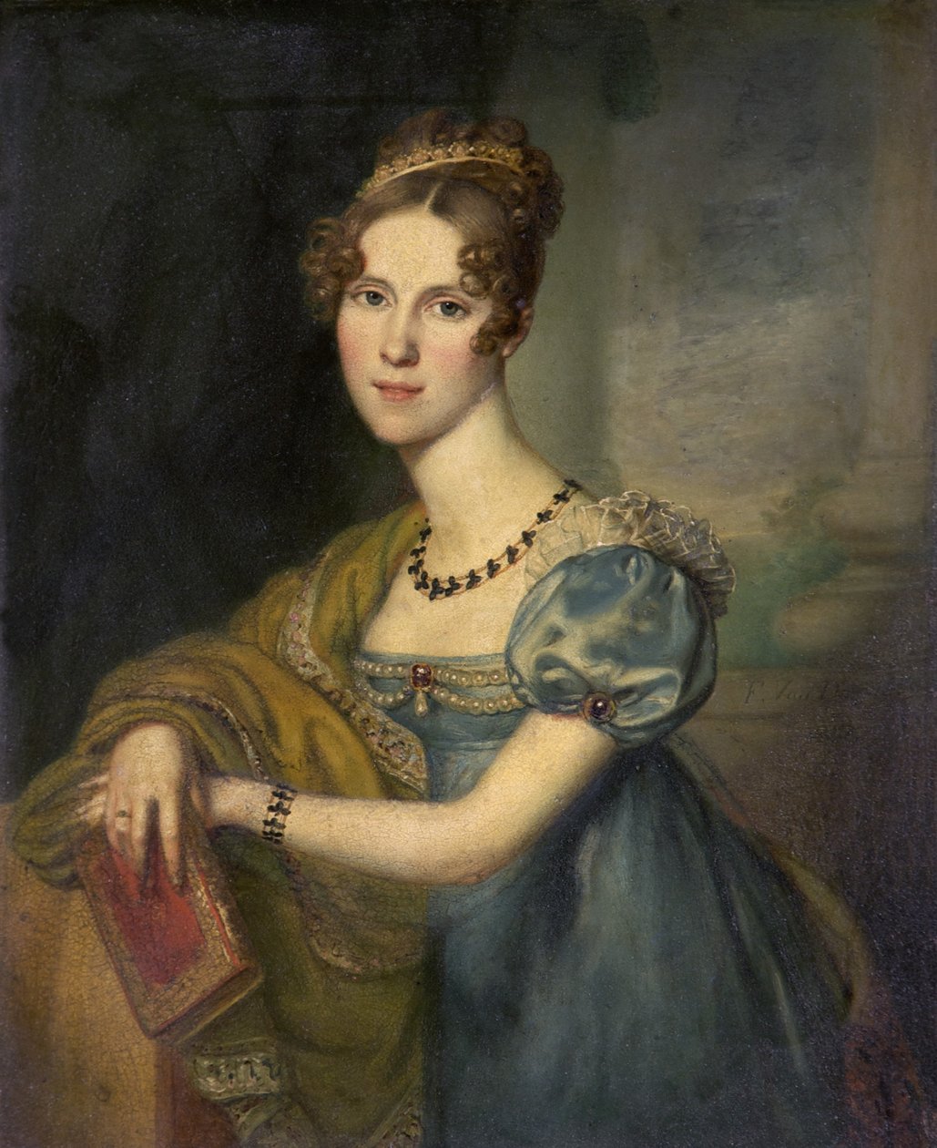 Henrietta Fane，Salis伯爵夫人（铜上油） 作者 范多恩