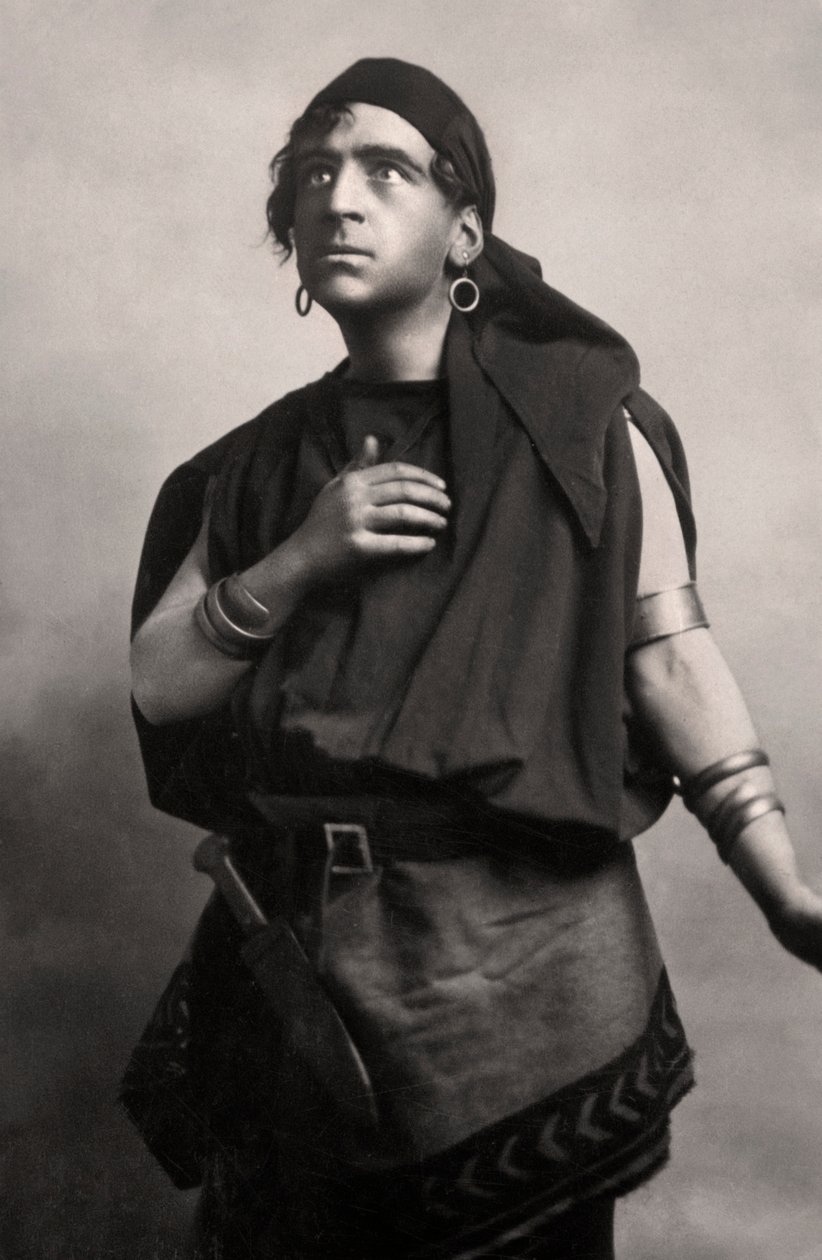 詹姆斯·赫恩（James Hearn），演员，1906年。 作者 伯福德（FW Burford）