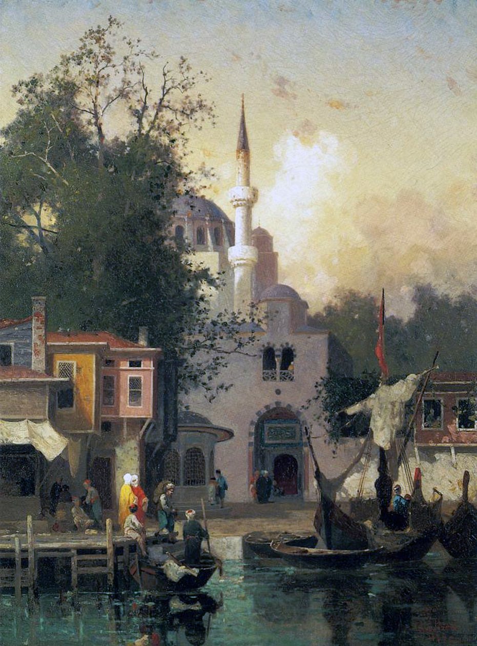 君士坦丁堡，1874年 作者 法比乌斯·布雷斯特（Fabius Brest）