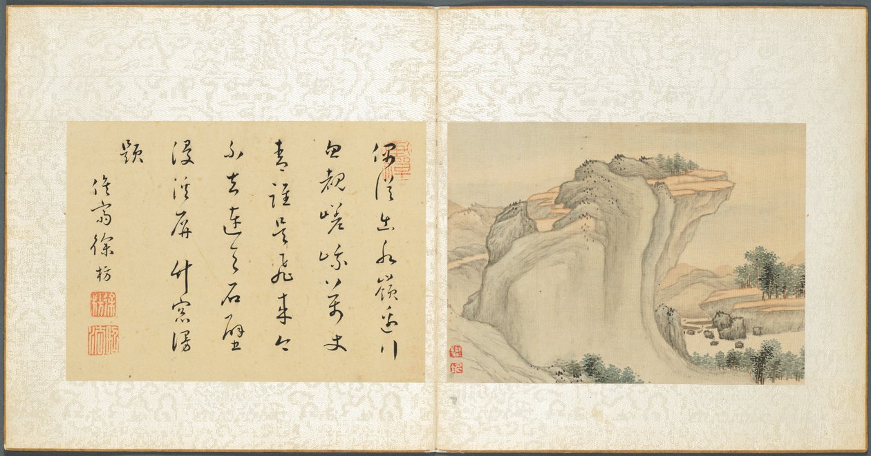 杂项专辑，第4叶，1600年代。 作者 范琦