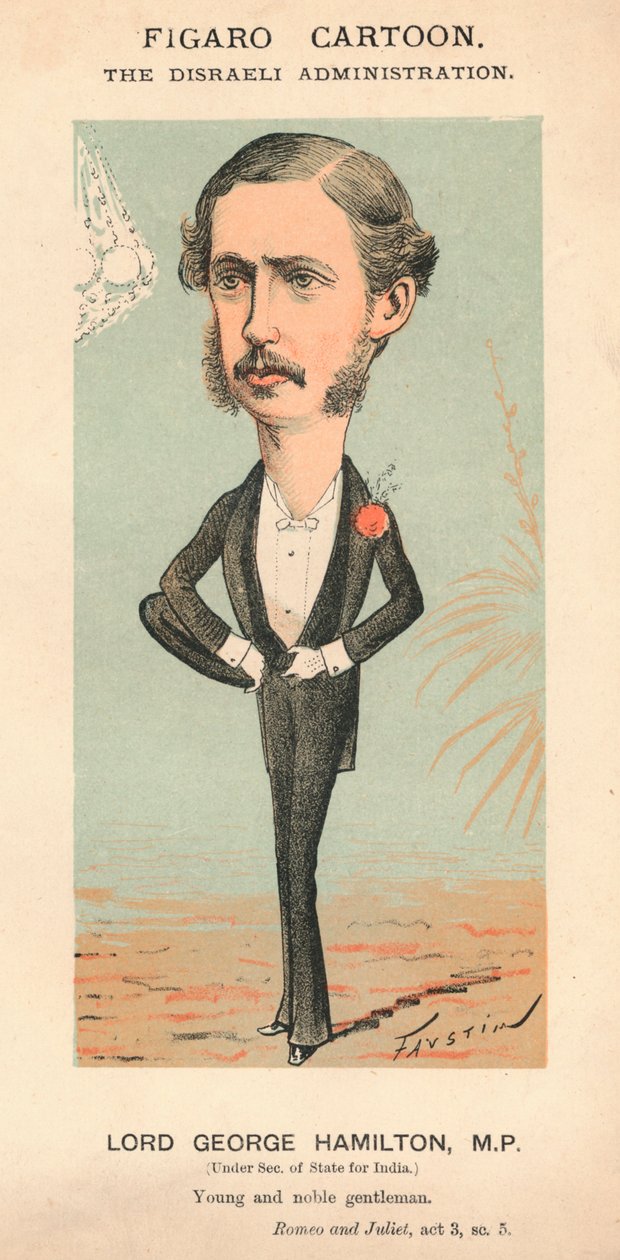 国会议员乔治·汉密尔顿勋爵，c1870 作者 福斯汀