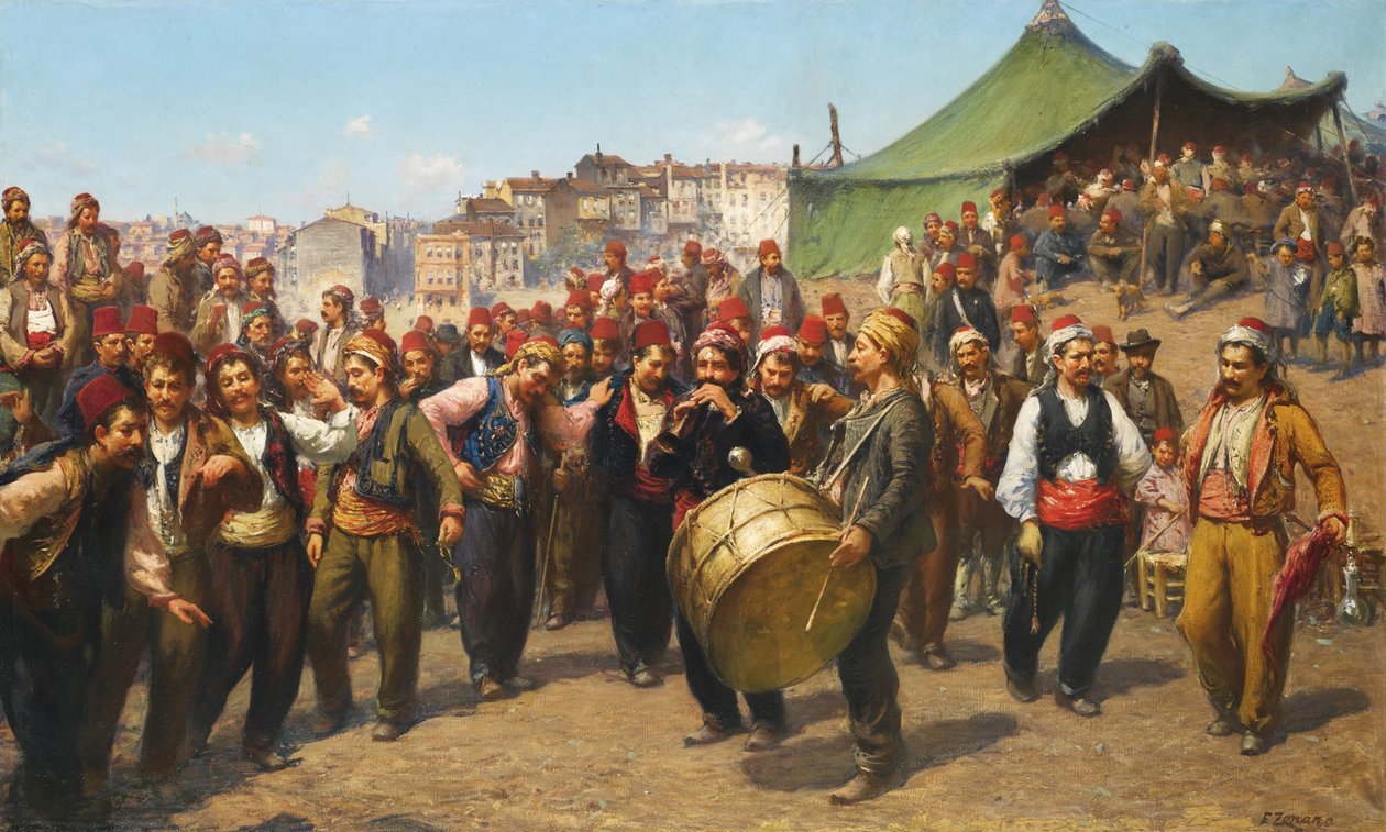 盛宴 作者 福斯托·佐纳罗（Fausto Zonaro）