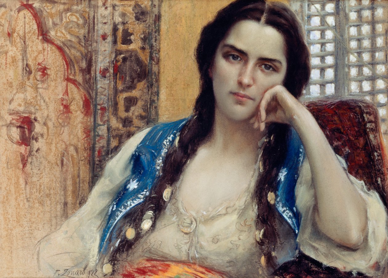 我的女儿Mafalda 作者 福斯托·佐纳罗（Fausto Zonaro）