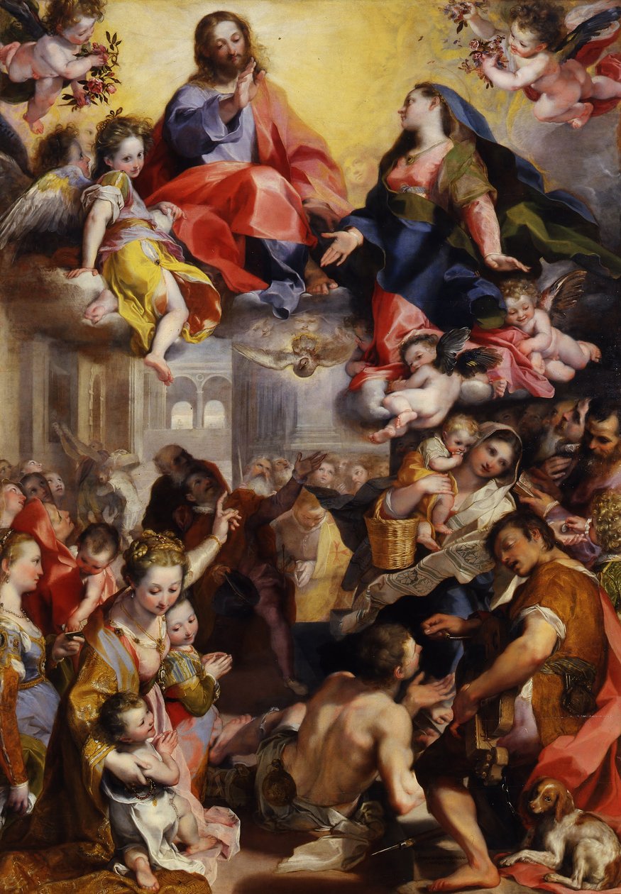 Madonna del Popolo 作者 费德里科·巴罗奇