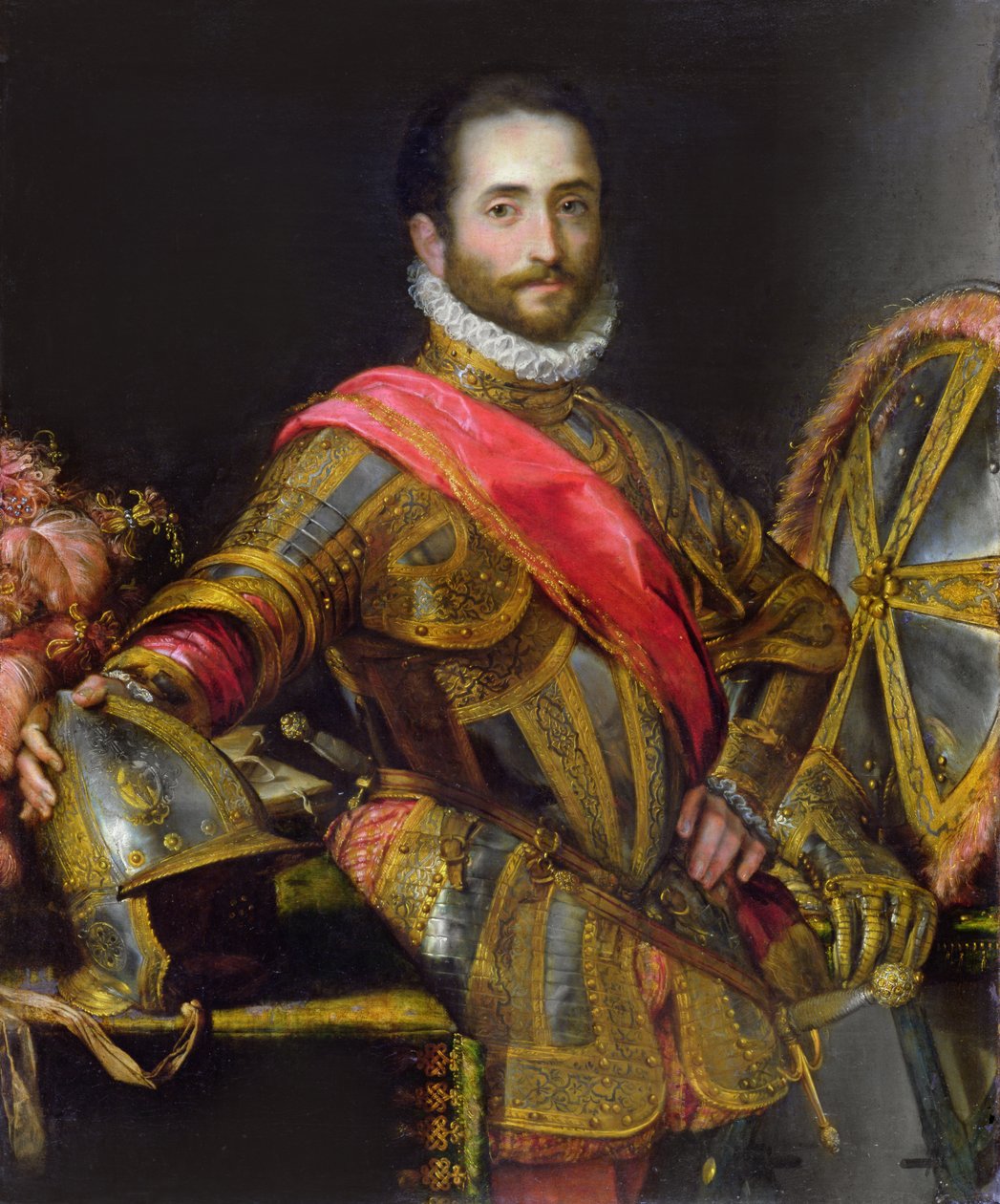 Francesco II della Rovere的肖像，c.1572 作者 费德里科·巴罗奇