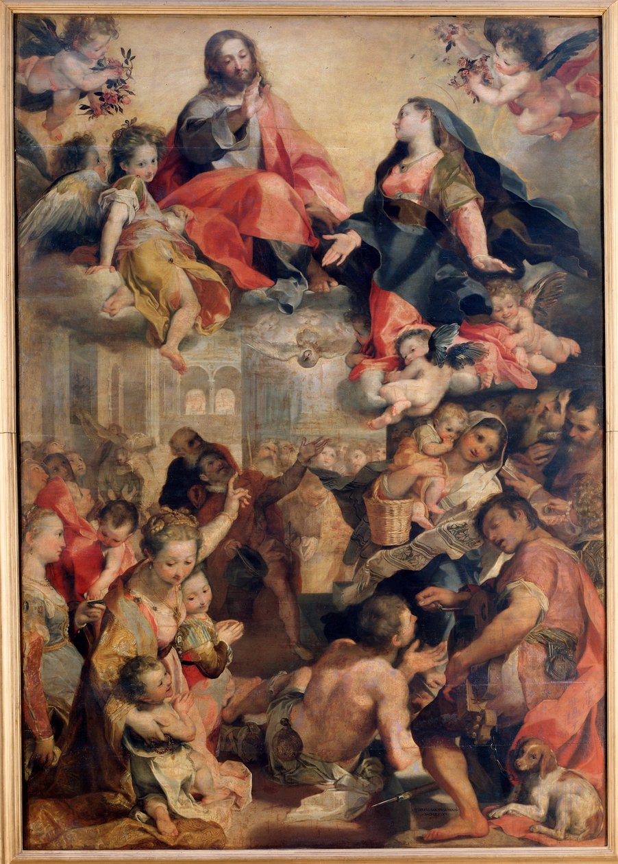 Madonna del Popolo (绘画 作者 费德里科·菲奥里（Federico Fiori）Barocci或Baroccio
