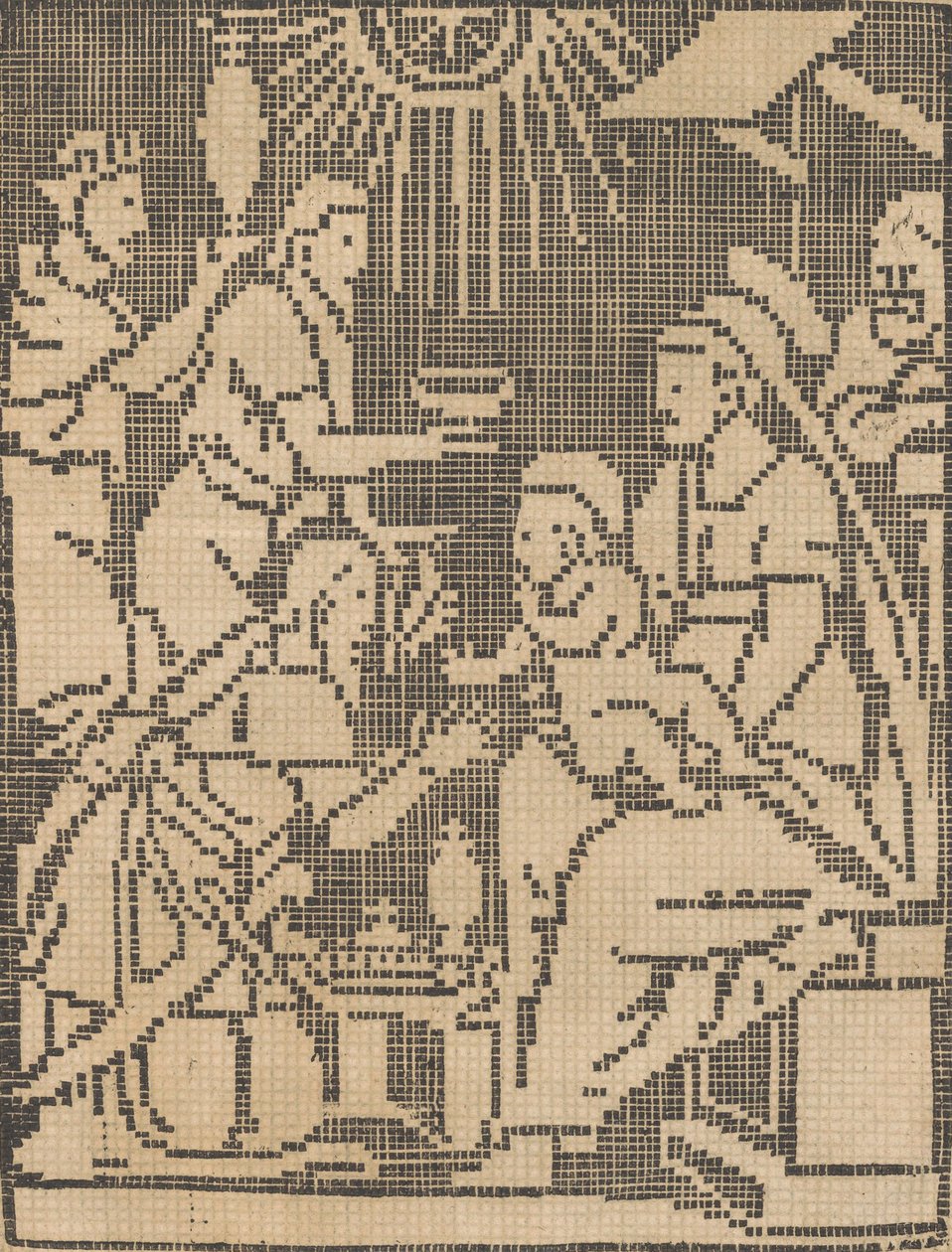 Les Secondes Oeuvres, et Subtiles Inventions De Lingerie du Seigneur Federic de Vinciolo V..., 1603. 作者 费德里科·德·温西奥洛
