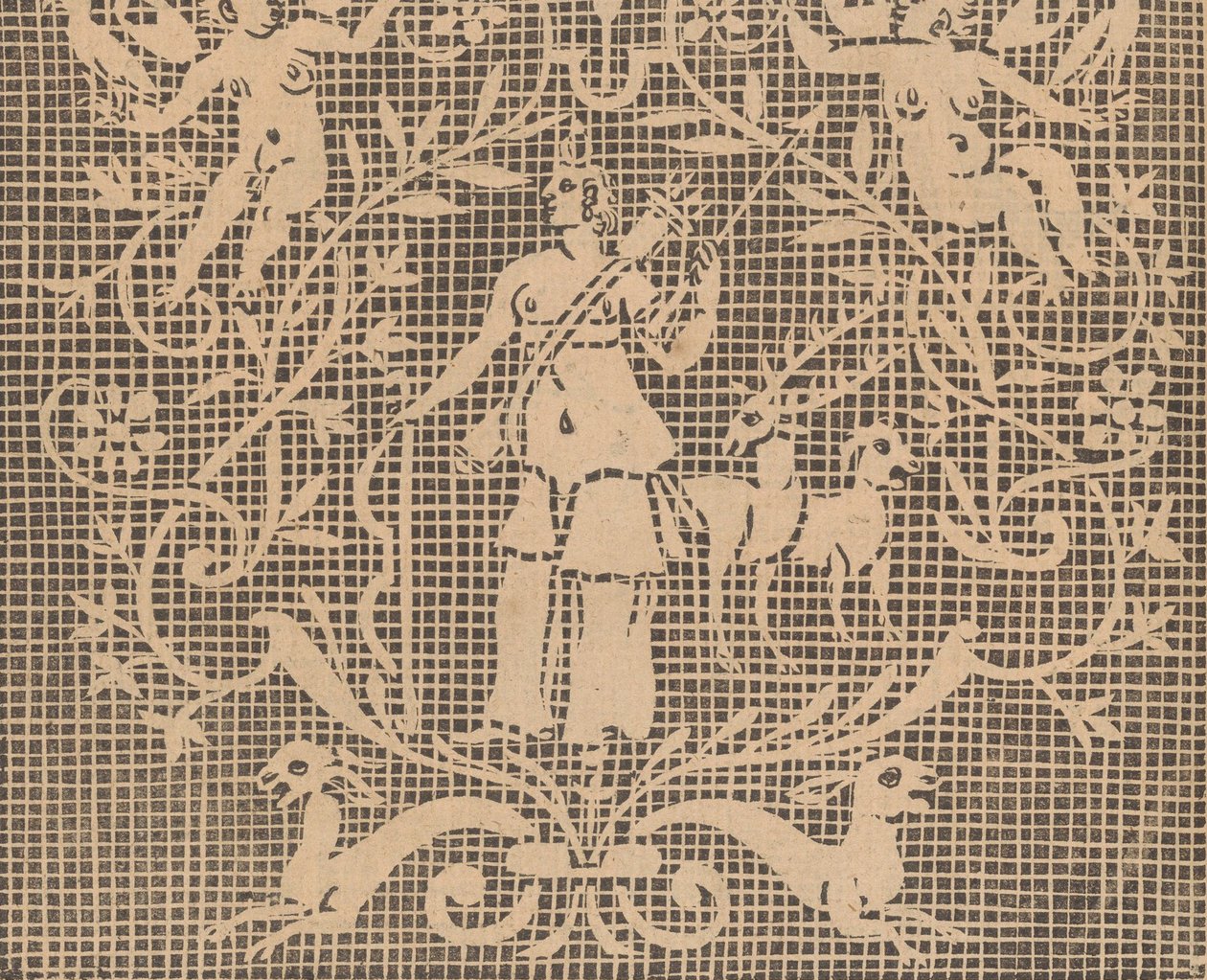 Les Singuliers et Nouveaux Portraicts...第45页背面，1588。 作者 费德里科·德·温西奥洛