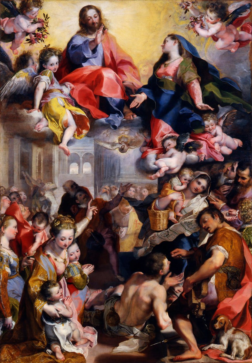 圣母玛利亚（1579） 作者 费德里戈·巴罗奇（Federigo Barocci）