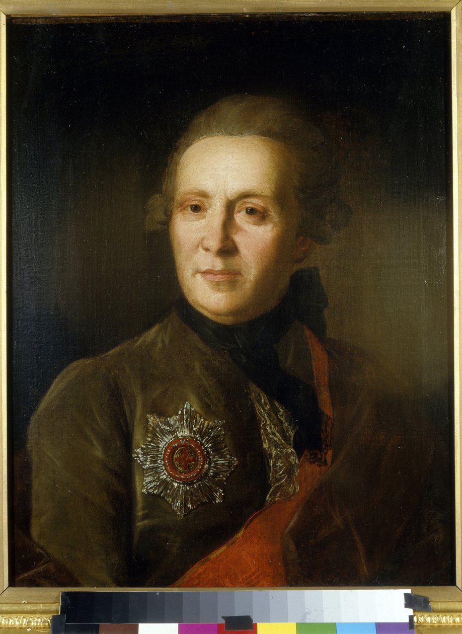 Portrait du poete Alexandre Soumarokov (1717-1777) (诗人 A. Sumarokov 的肖像).费多尔（费多尔或费奥多尔）-斯捷潘诺维奇-罗科托夫（1735-1808 年）的绘画，纸上水彩，1770-1780 年。俄罗斯十八世纪艺术。拉脱维亚国家艺术博物馆，里加（L 作者 费多·斯蒂芬诺维奇·罗科托夫（Fedor Stepanovich Rokotov）