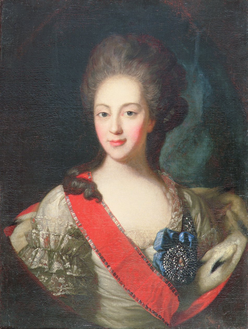 伯爵夫人Yekaterina Orlova的肖像（1758-81） 作者 费多·斯蒂芬诺维奇·罗科托夫（Fedor Stepanovich Rokotov）