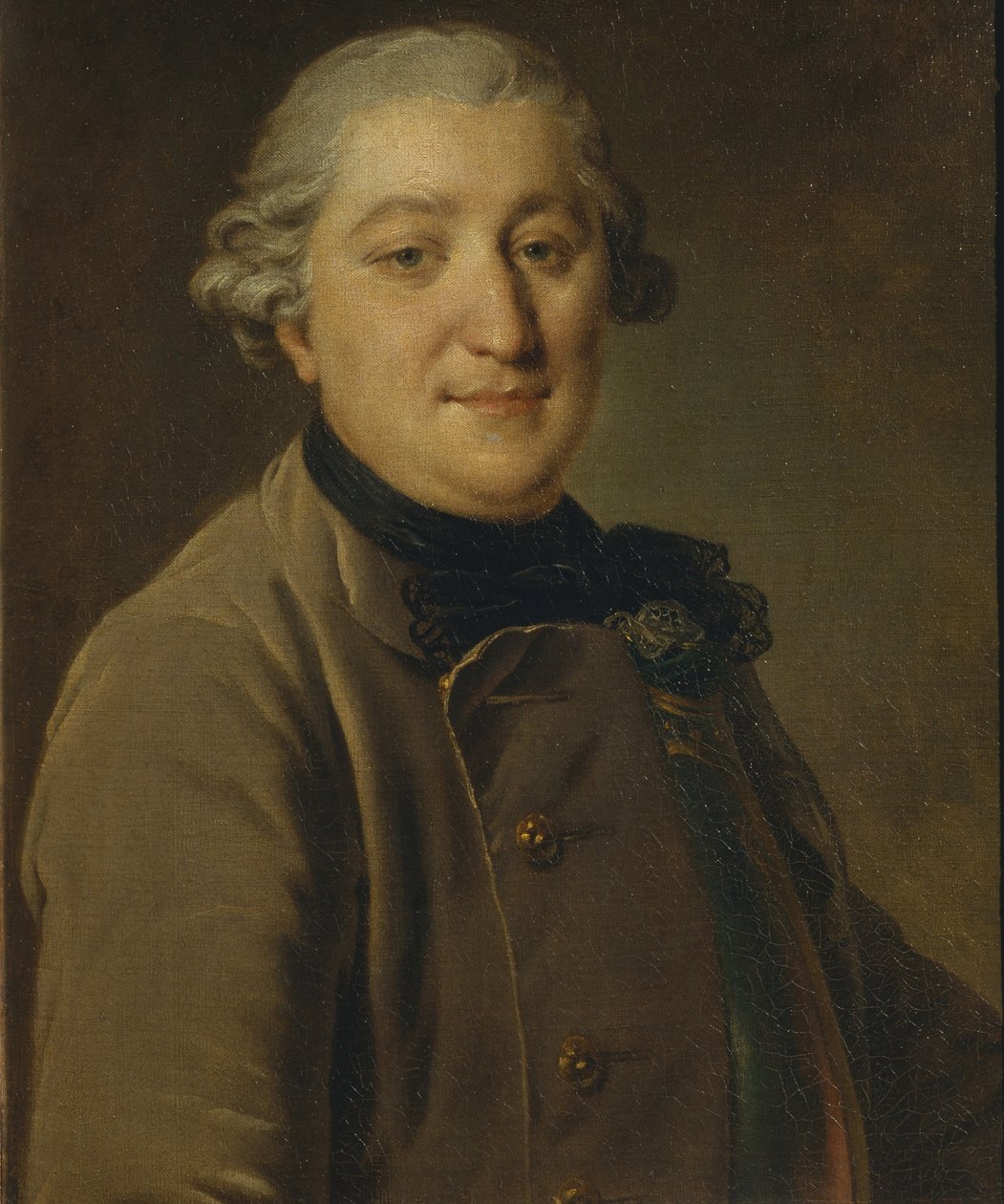 伊万·格里戈里耶维奇·奥尔洛夫（Ivan Grigoryevich Orlov）1738-1791年（1762年至1765年）的肖像 作者 费多·斯蒂芬诺维奇·罗科托夫（Fedor Stepanovich Rokotov）