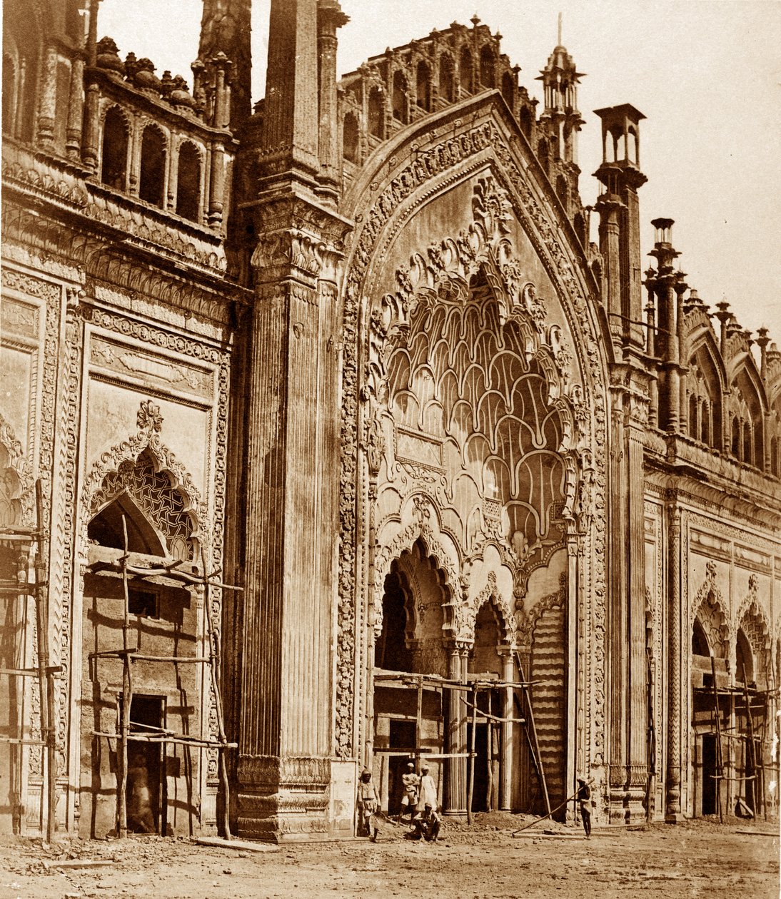 勒克瑙Summa Musjid Gate 作者 菲利斯·比托（Felice Beato）