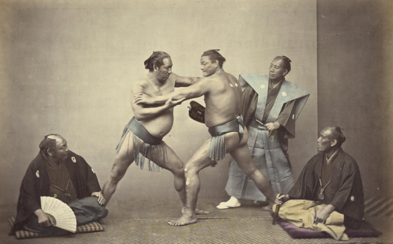 日本大力士Nio的代表 作者 菲利斯·比托（Felice Beato）