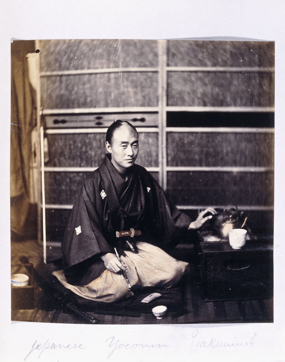 日本Yaconin，c.1864-1866 作者 菲利斯·比托（Felice Beato）