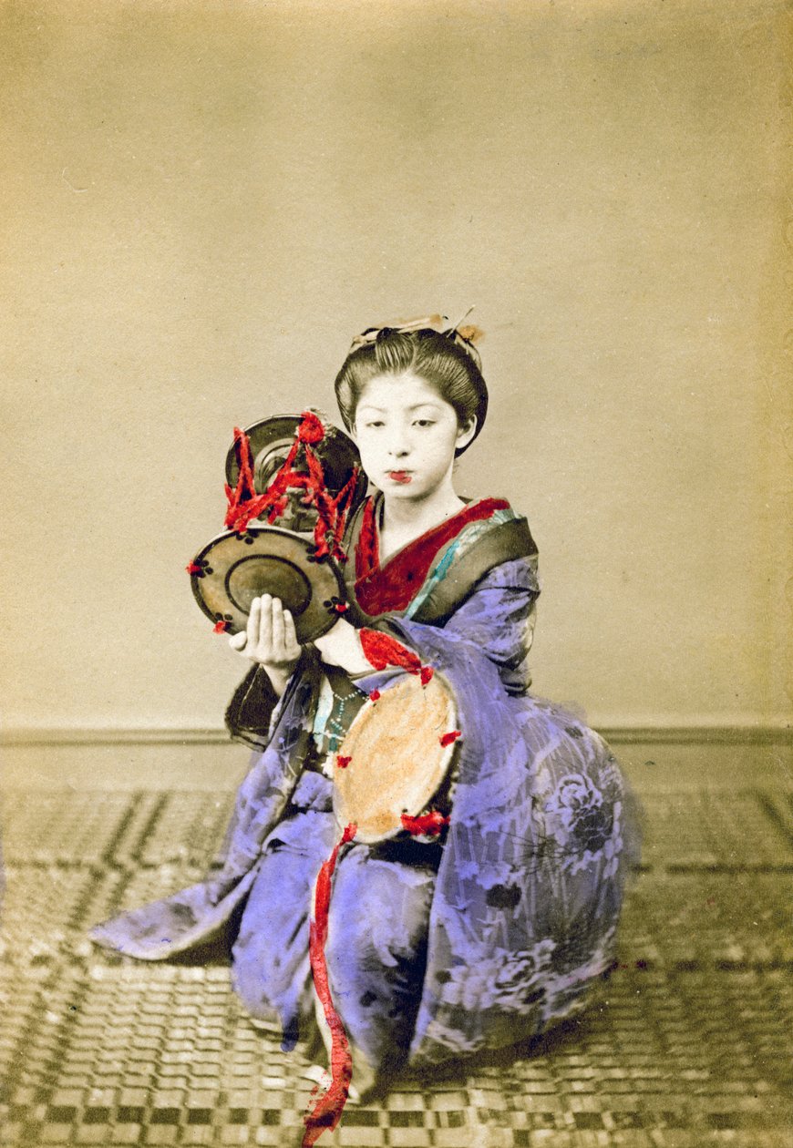 1882年，艺ish扮演都津， 作者 菲利斯·比托（Felice Beato）
