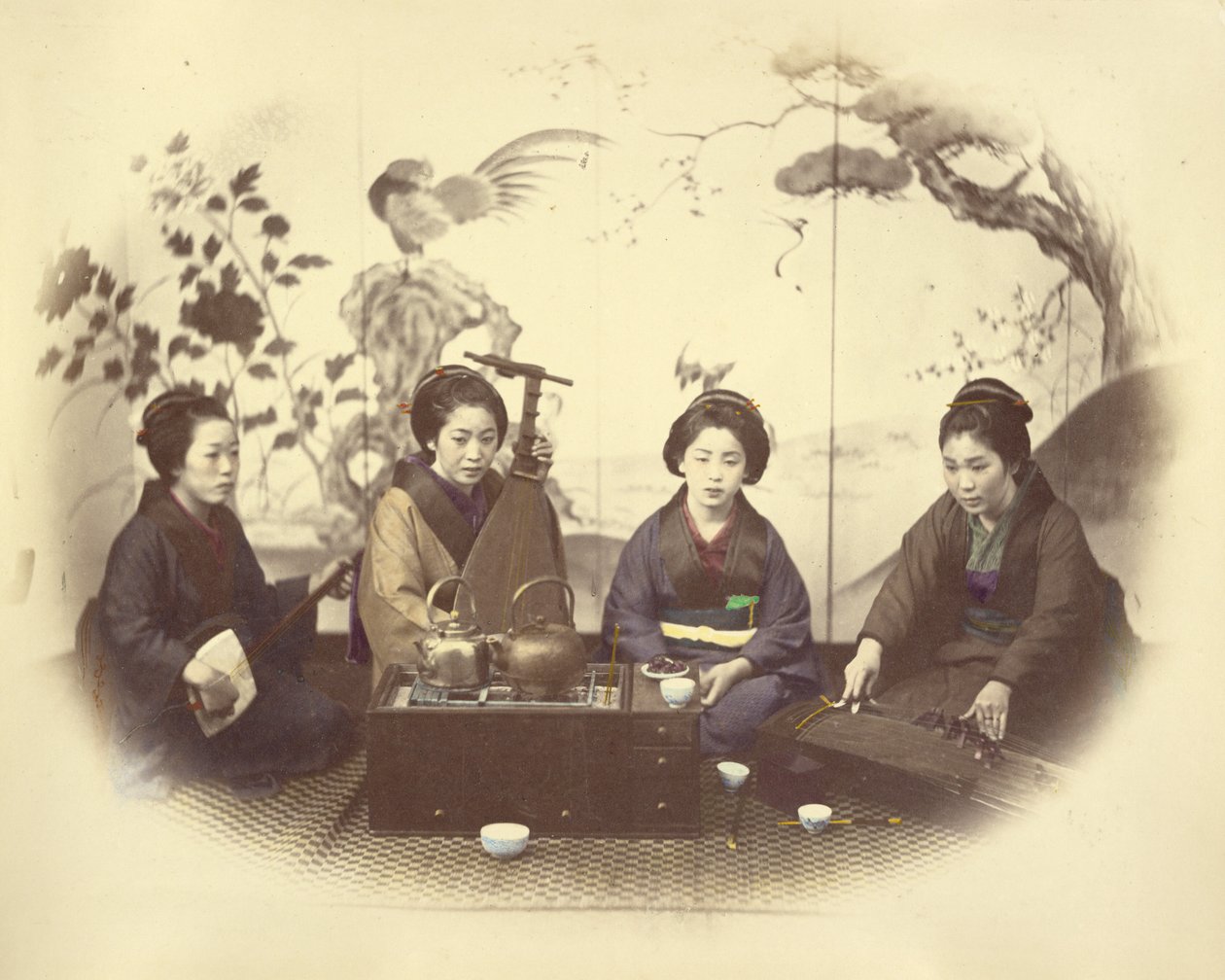 音乐派对 作者 菲利斯·比托（Felice Beato）