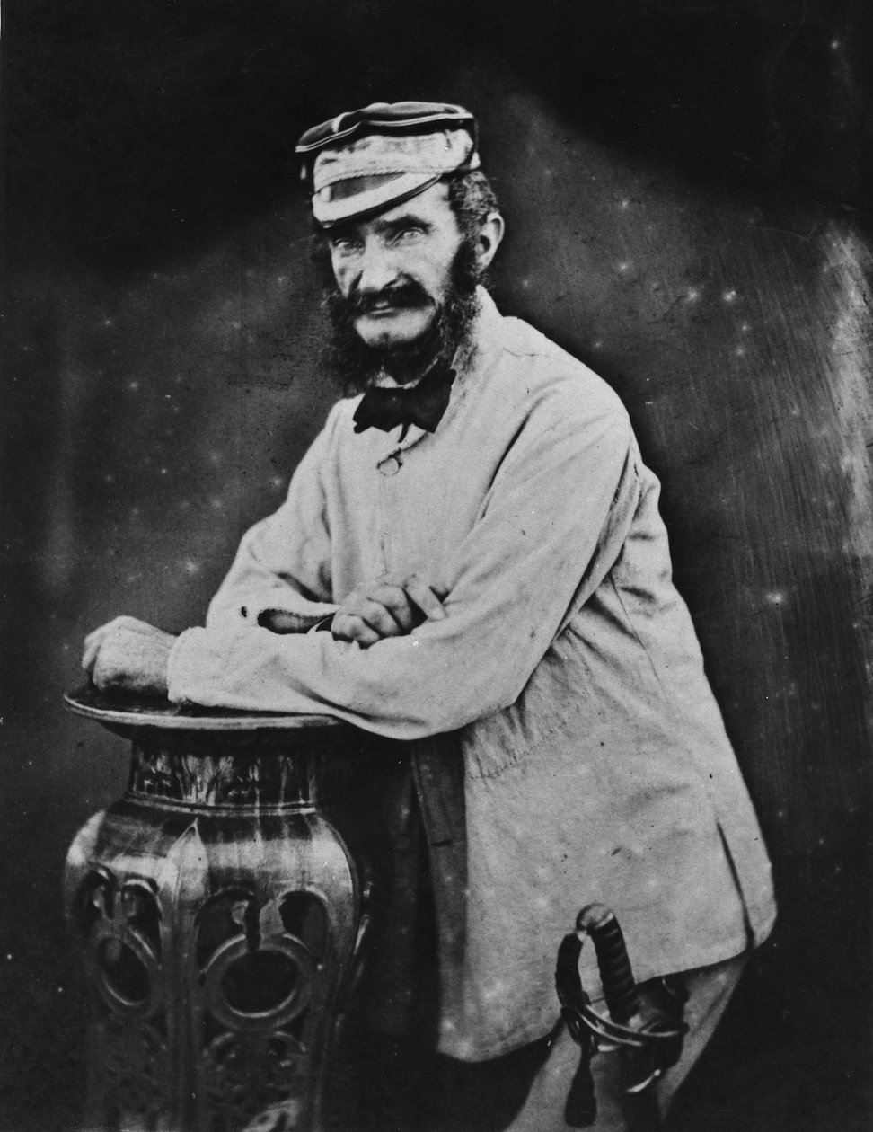 詹姆斯希望格兰特爵士，1857年 作者 菲利斯·比托（Felice Beato）