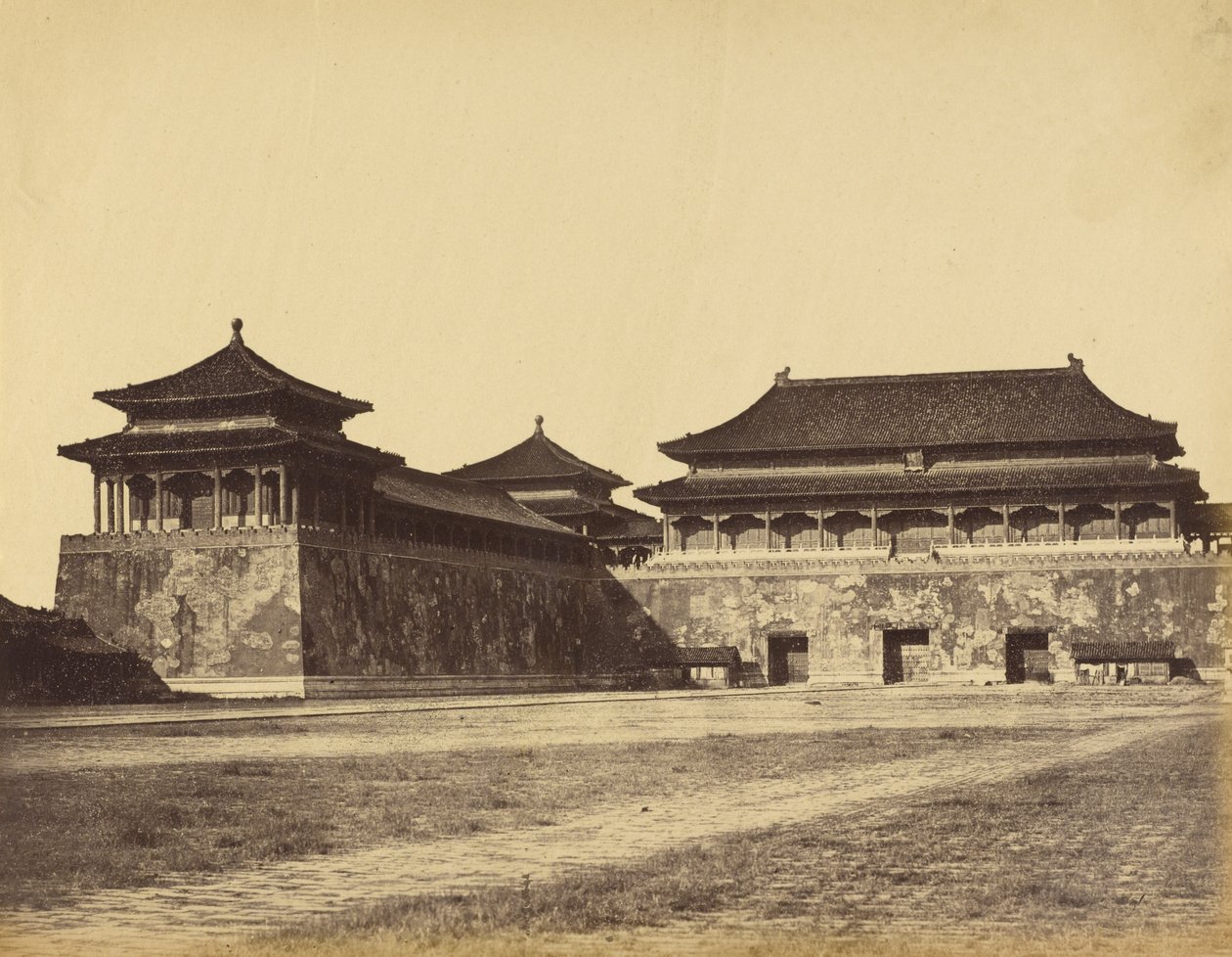 北京大冬宫，1860 年 10 月 29 日 作者 菲利斯·比托（Felice Beato）