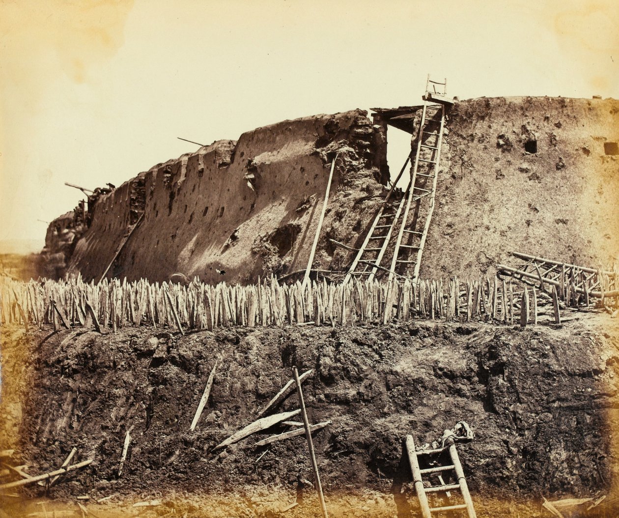 北塔库堡，中国，1860年 作者 菲利斯·比托（Felice Beato）