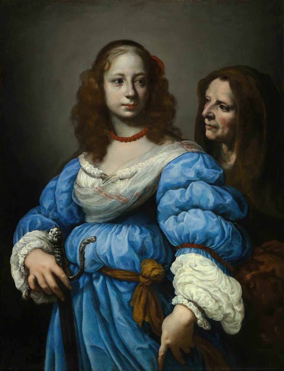 带着霍洛芬尼头颅的朱迪思，约1665年。 作者 菲利斯·费歇雷利（Felice Ficherelli）