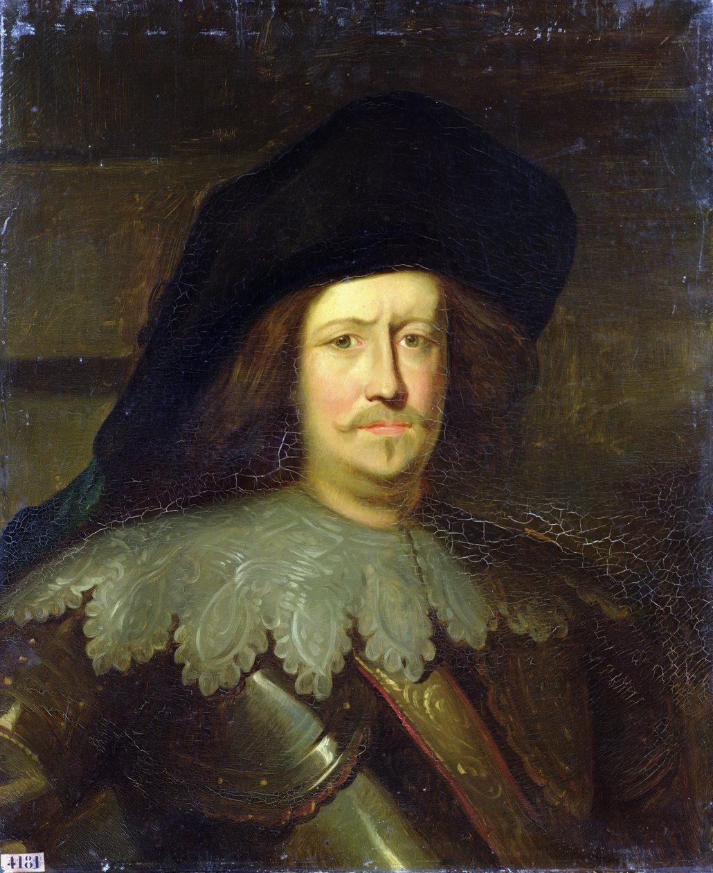 Charles de Schomberg（1600-56）的肖像，1844年，南特伊和哈鲁因公爵 作者 菲利斯·玛丽·费迪南德·斯托雷利