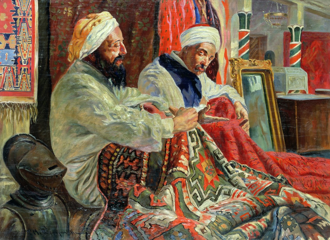 在阿拉伯露天市场，c.1923 作者 Feliks Michal Wygrzywalski