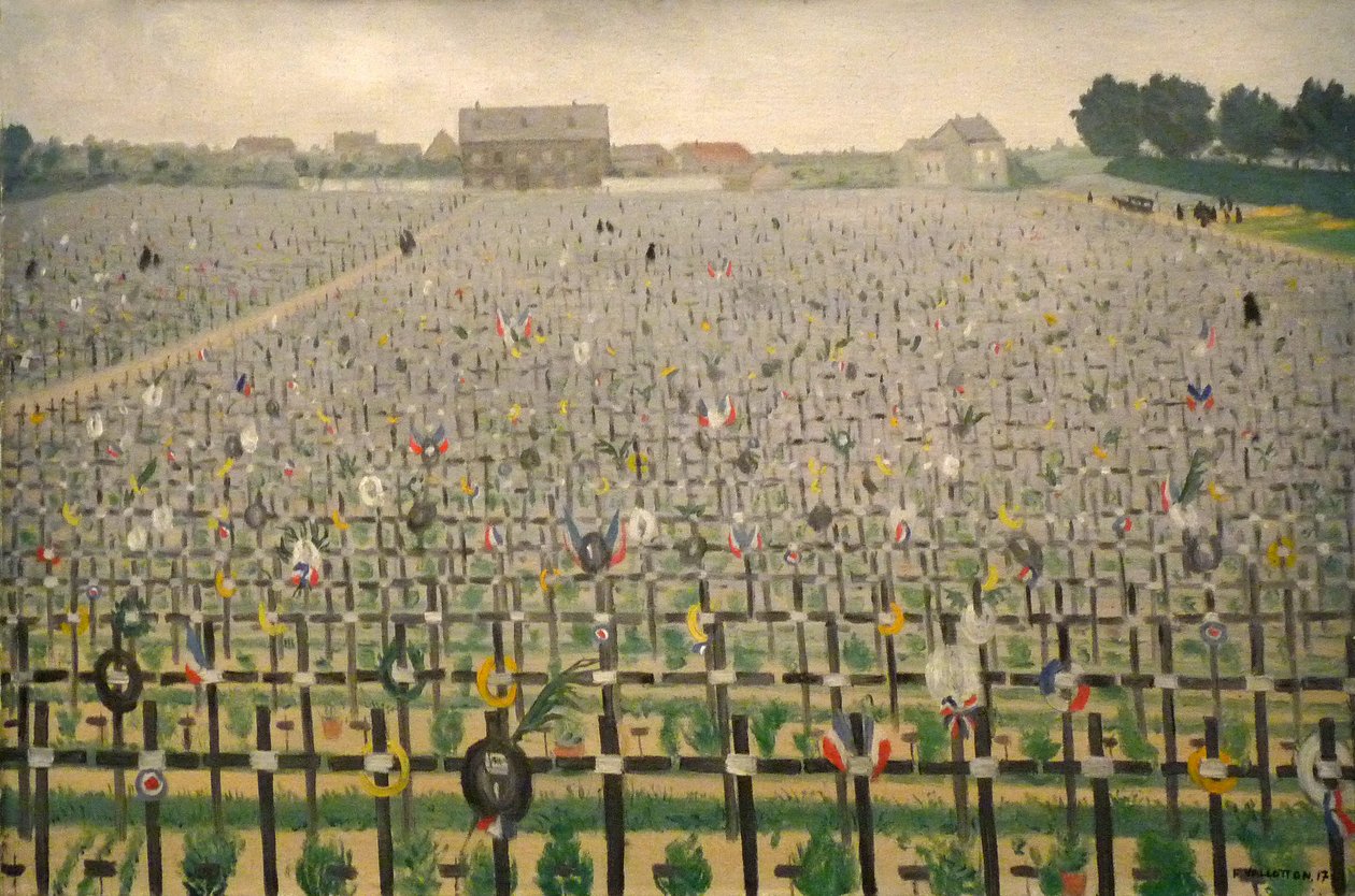 Chalonsn军事公墓：Chalons War Cemeteryn 作者 费利克斯·爱德华·瓦洛顿
