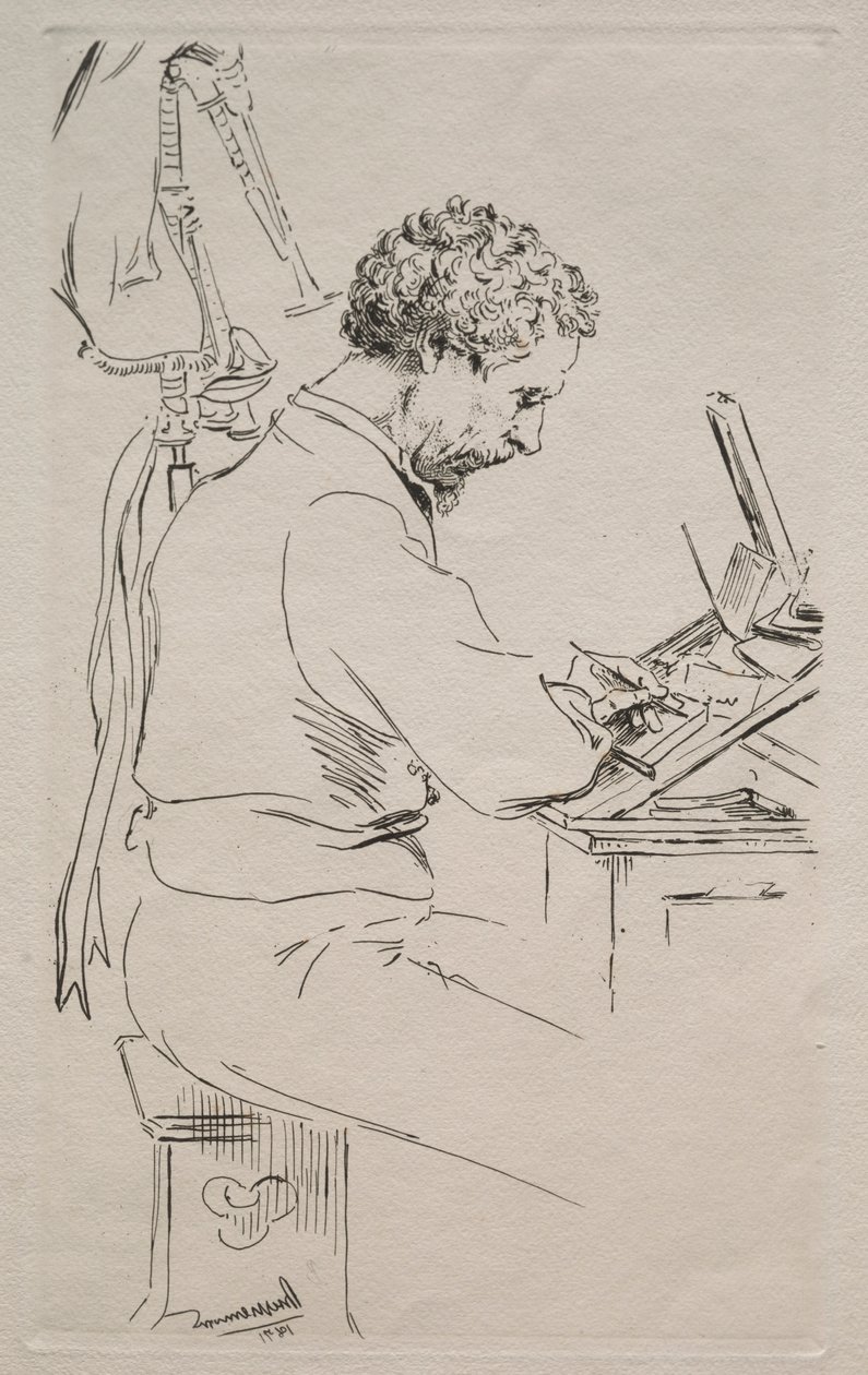 Charles Kean, 1871.  作者 费利克斯·布拉克蒙德