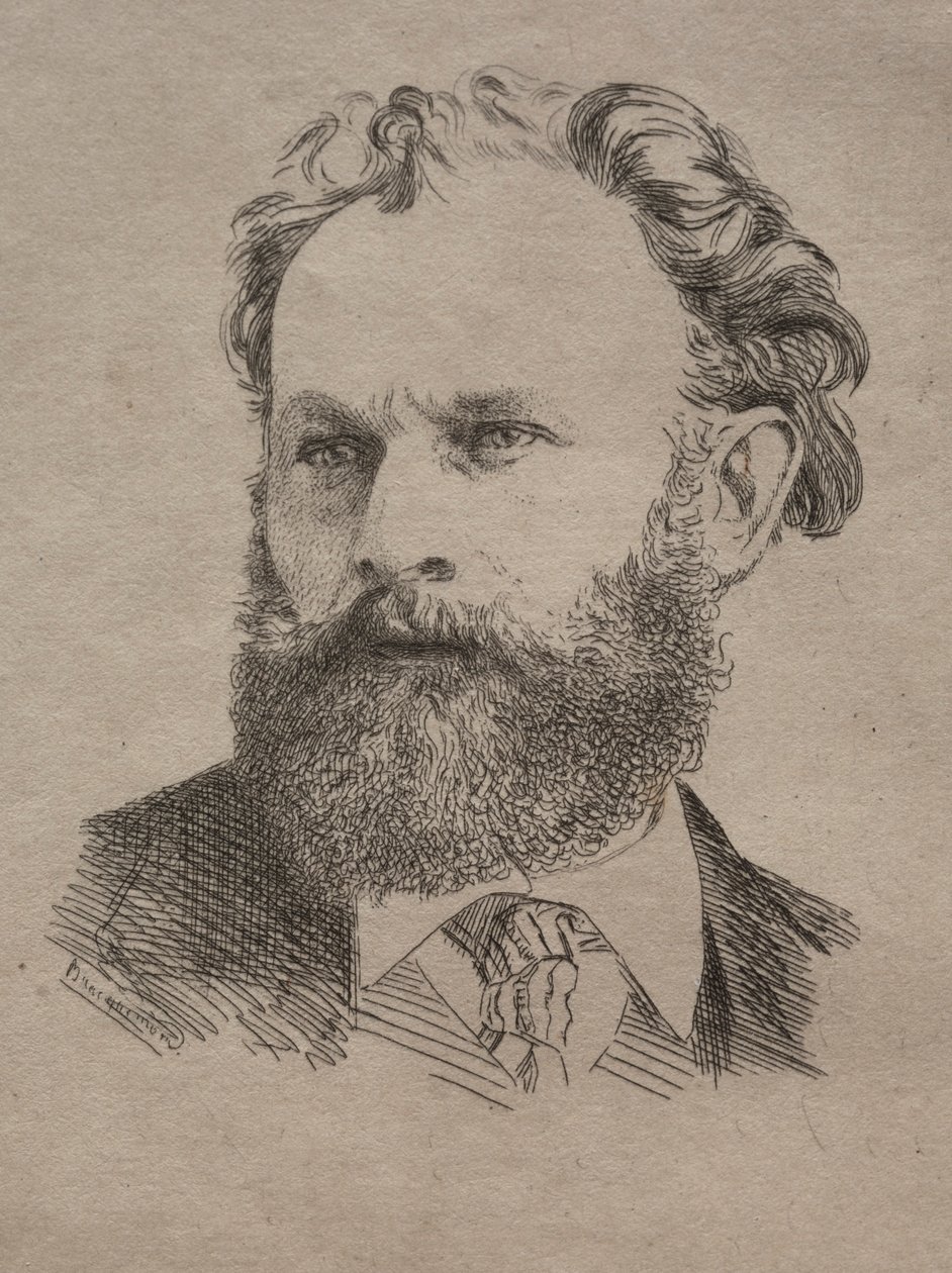 爱德华·马奈（Edouard Manet），1867年。 作者 费利克斯·布拉克蒙德