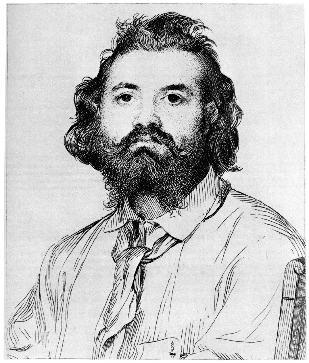Zacharie Astruc，c1850-1910 1924 作者 费利克斯·布拉克蒙德
