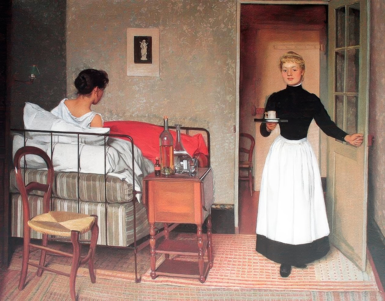 FélixEdouard Vallotton（1865 – 1925）瑞士画家，1892年患者 作者 费利克斯·爱德华·瓦洛顿
