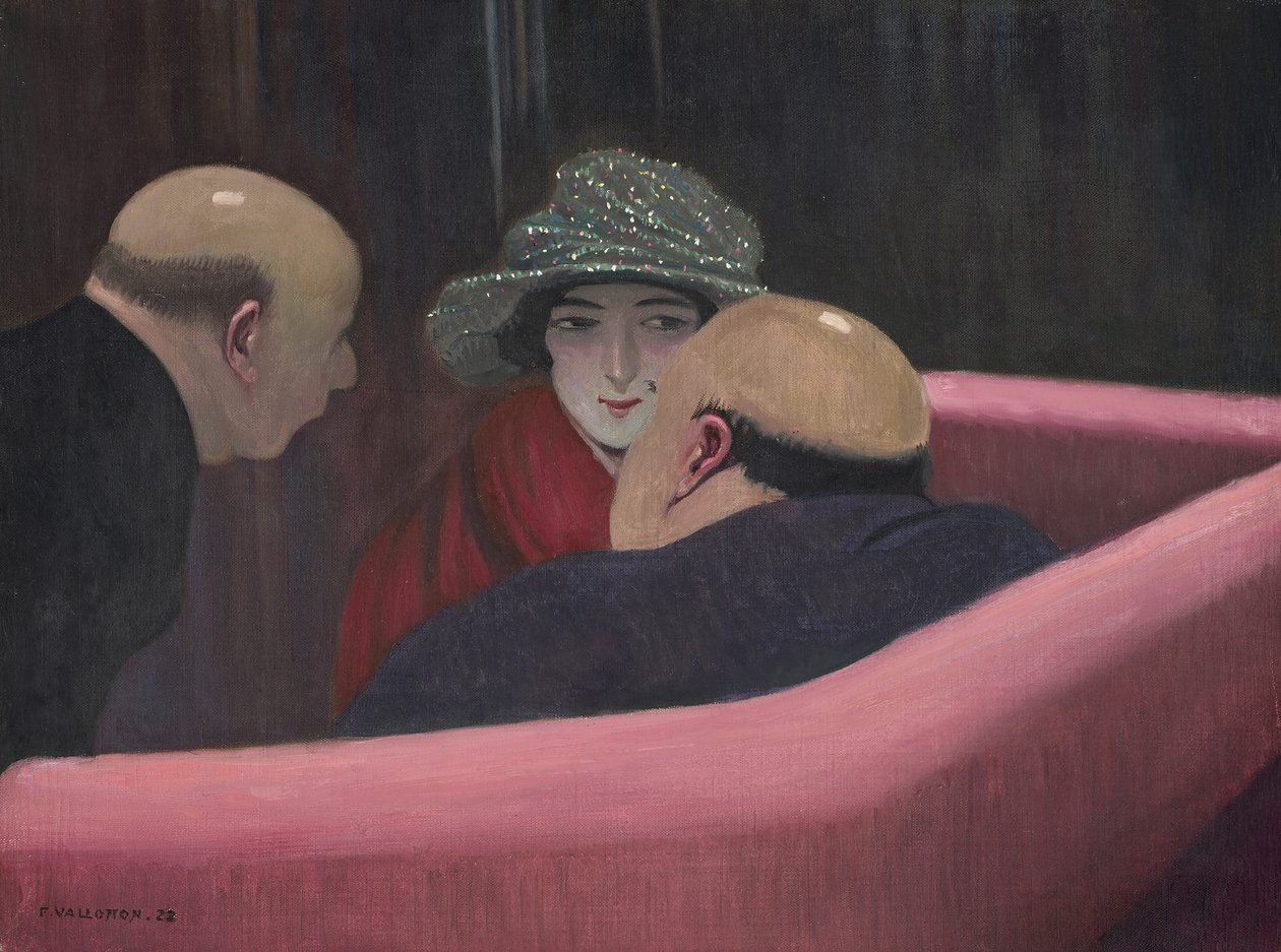 贞洁的苏珊娜，1922年。 作者 费利克斯·爱德华·瓦洛顿
