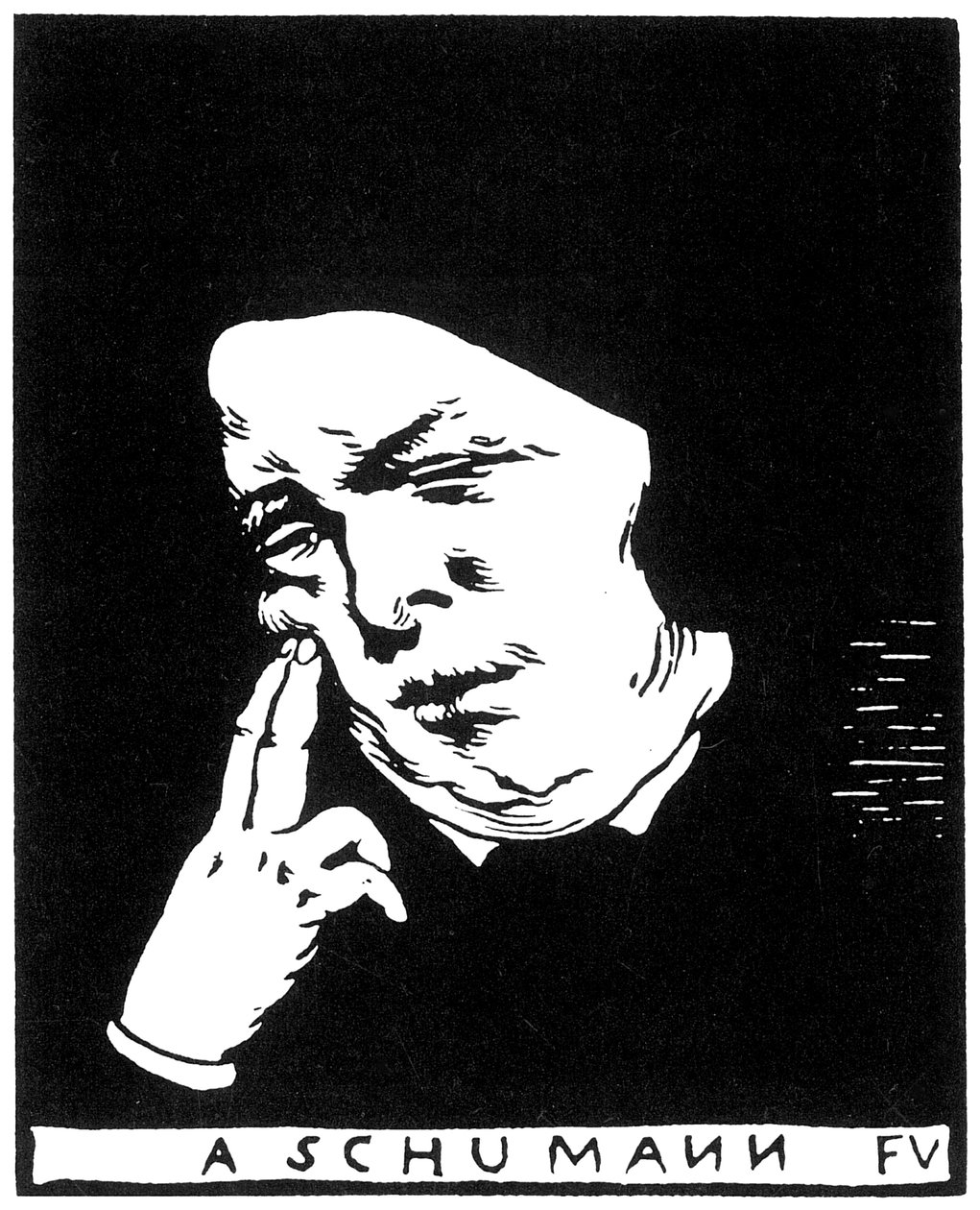 罗伯特-舒曼 1810-1856, 1893. 作者 费利克斯·爱德华·瓦洛顿