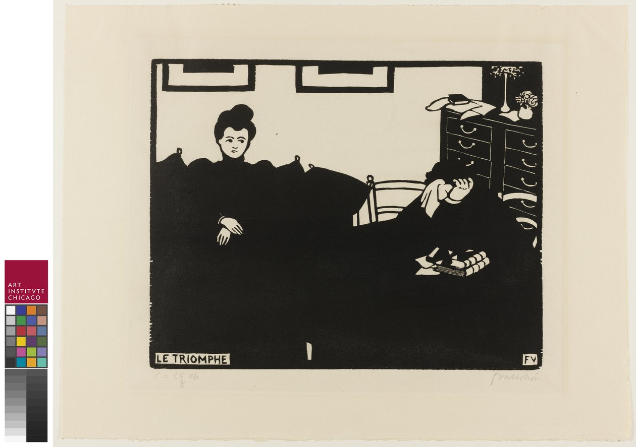 胜利，《 Intimacies》的第二版，1898年 作者 费利克斯·爱德华·瓦洛顿