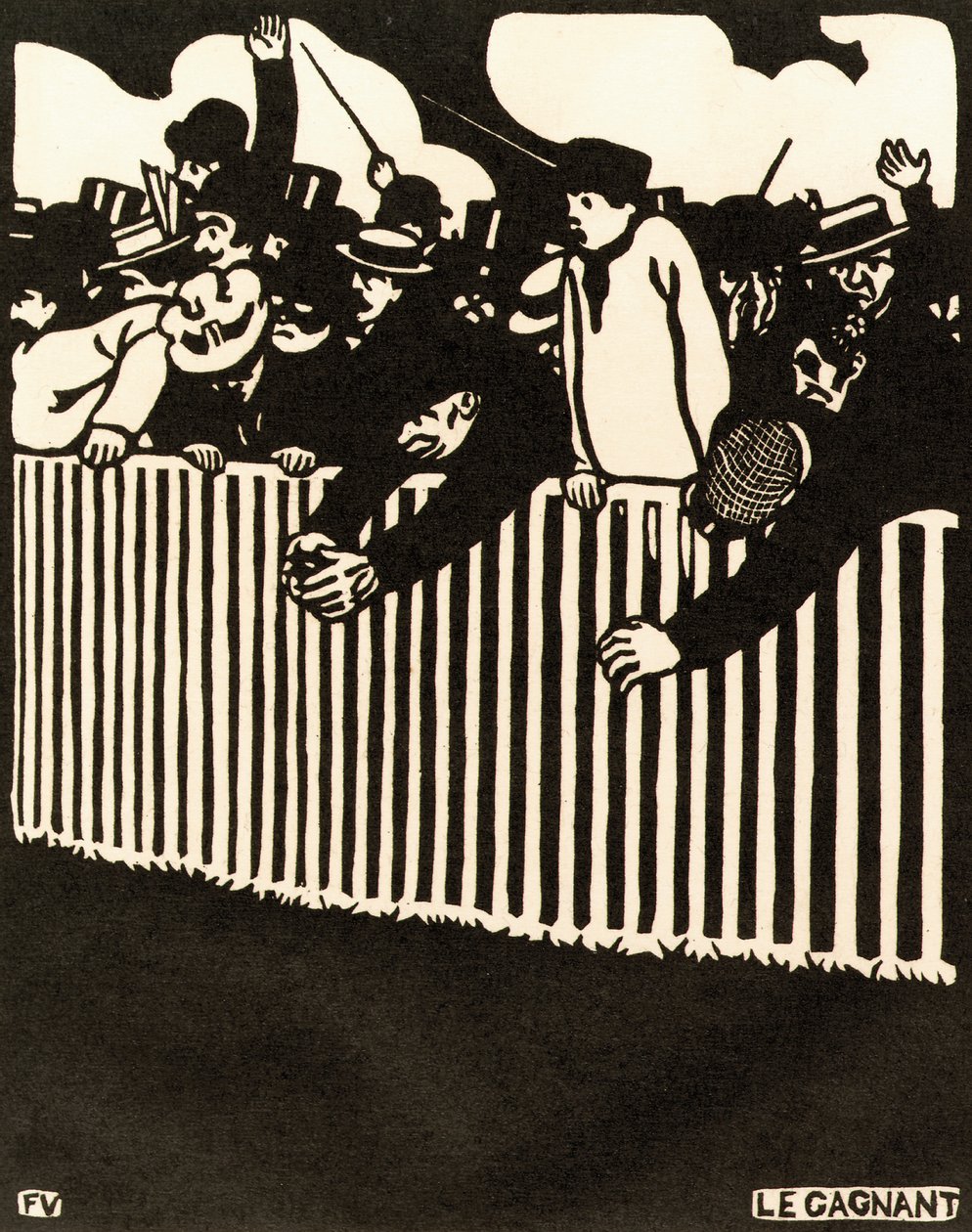 获胜者，1898年 作者 费利克斯·爱德华·瓦洛顿