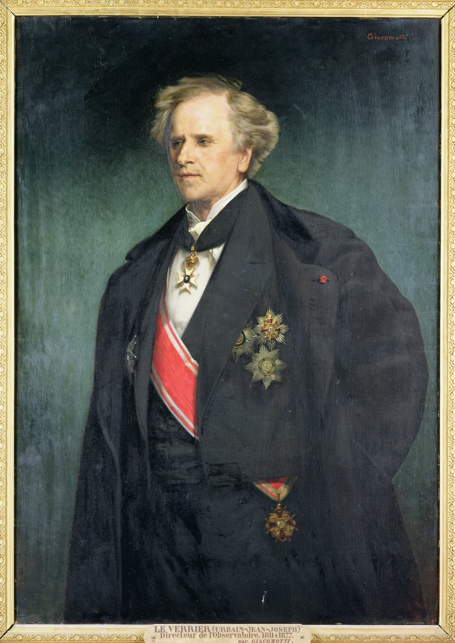 Urban Le Verrier（1811-77） 作者 菲利克斯·亨利·贾科莫蒂
