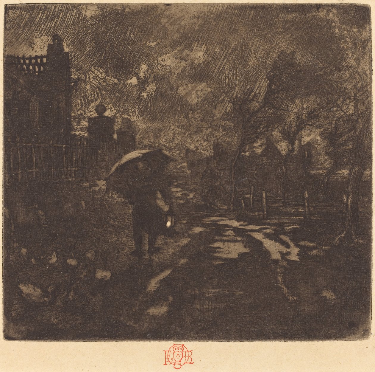 天使报》，约1876年。 作者 菲利克斯·希拉勒·布霍特