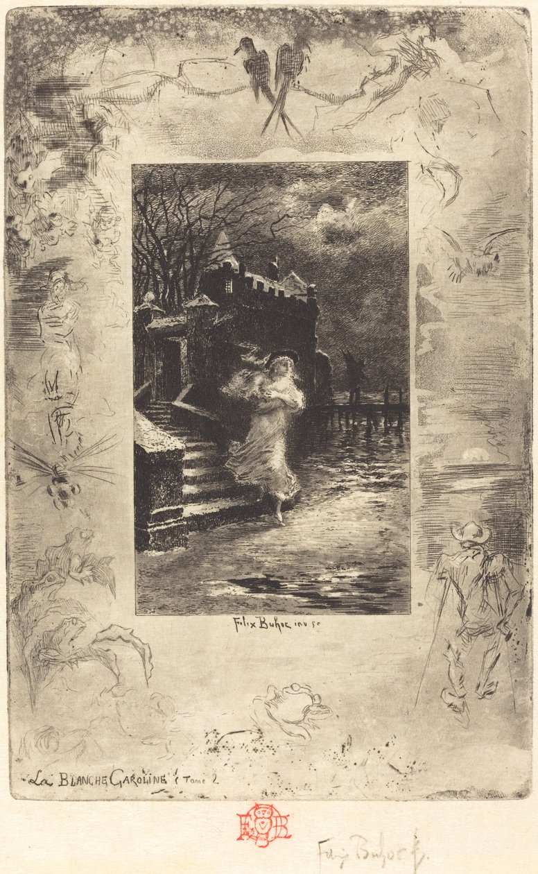 La Blanche Caroline Pale Caroline, 18791880。 作者 菲利克斯·希拉勒·布霍特